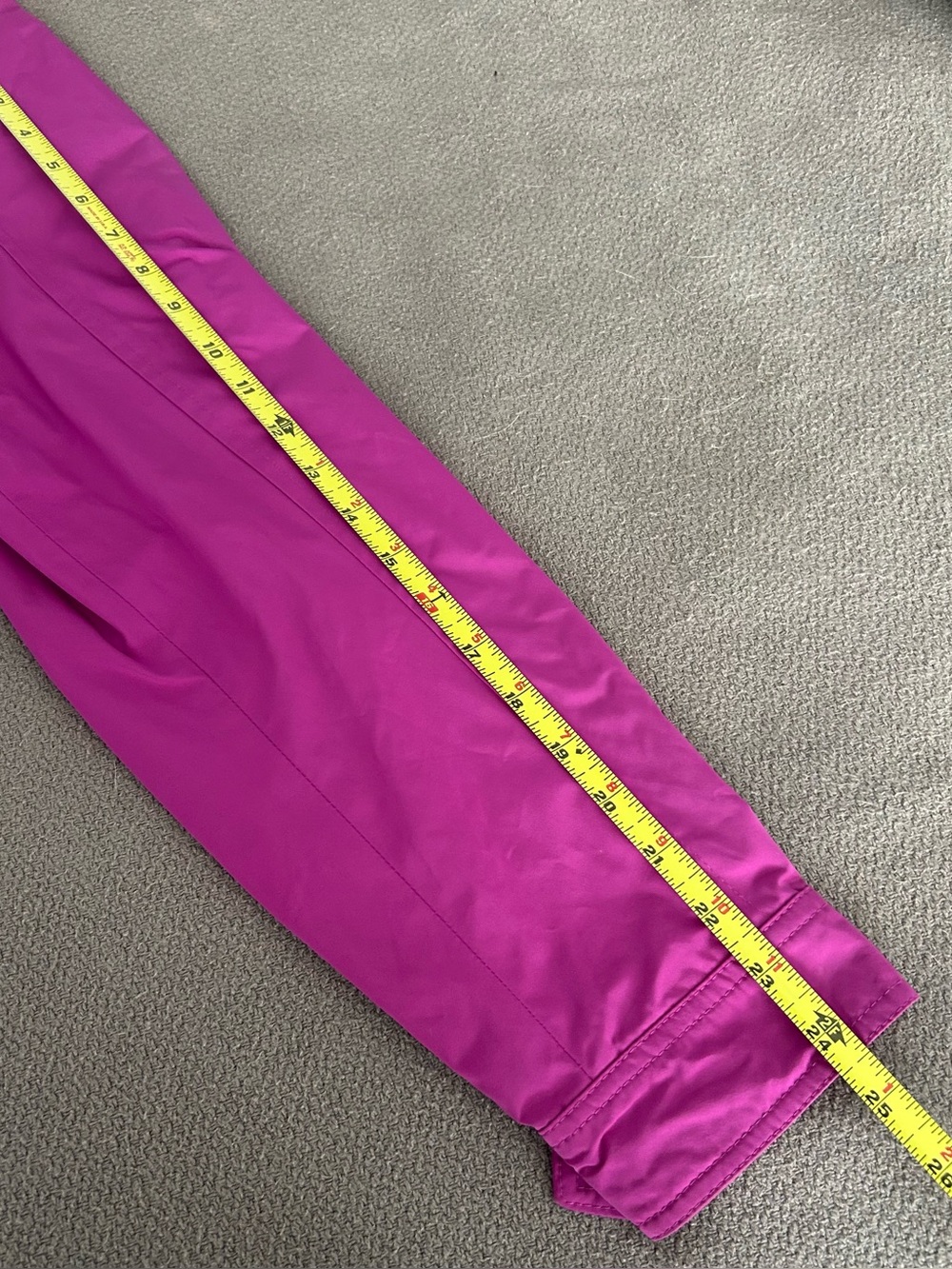 Ralph Lauren Hooded Raincoat in Bright Fuchsia - Picture 6 of 8